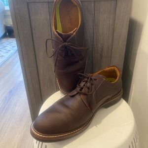 Men's Brown Leather Dress Shoes by Florsheim Sz 10